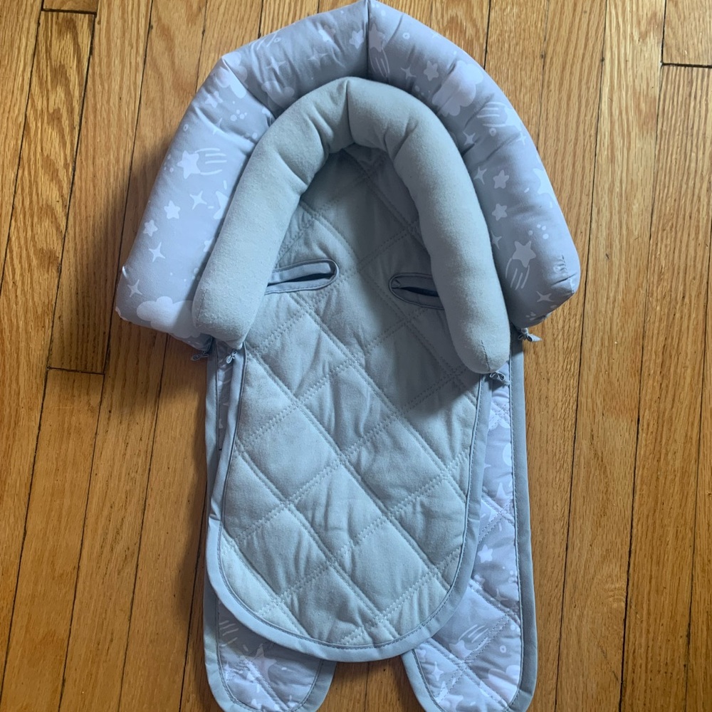 Cozy Gray Infant Car Seat Insert